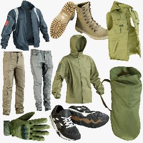 Hummanoid Hockey Player Wtih Stick Pose 02 White 3D model